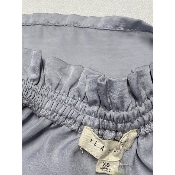 PacSun L.A. Hearts Women's Lilac Sz Xs Swinging Off the Shoulder Long Sleeve Top - Picture 9 of 10